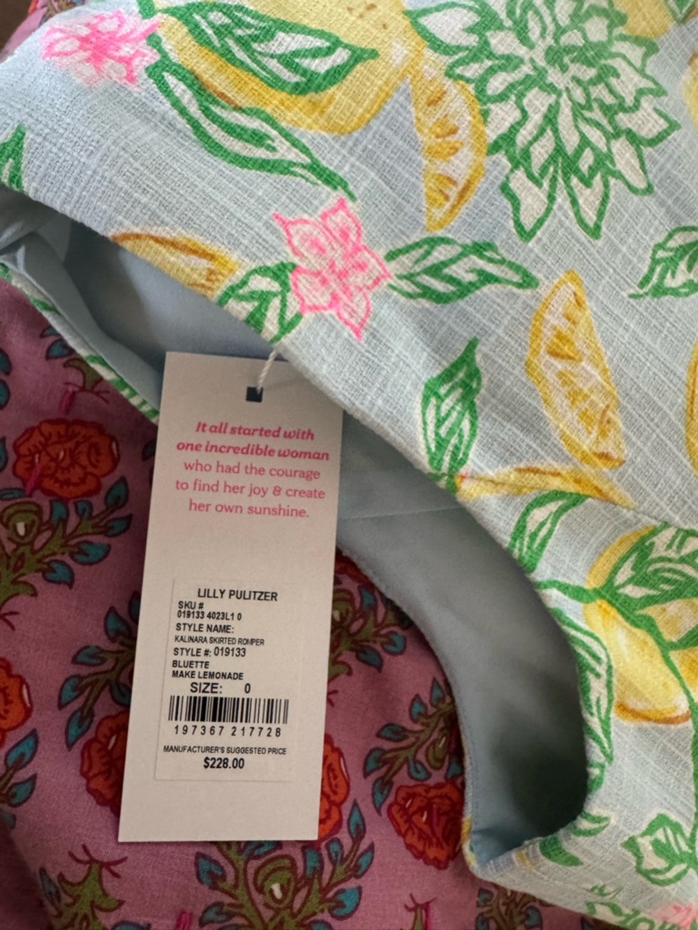 Lilly Pulitzer Kalinara Skirted Romper - Picture 4 of 7